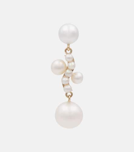 Boucle d'oreille unique Petite Ocean Perle en or 14 ct et perles - Sophie Bille Brahe - Modalova