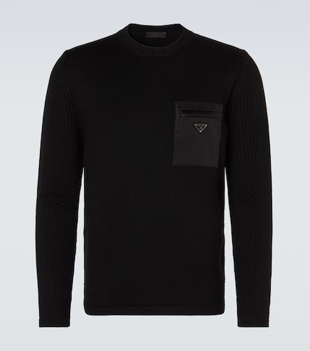 Prada Pull en laine vierge - Prada - Modalova