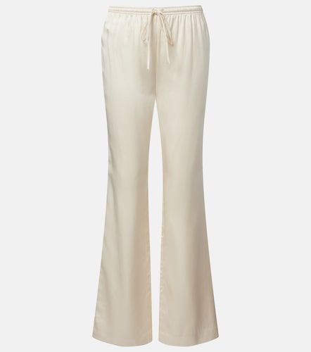 Pantalon évasé Elise en satin de soie - Rebecca Vallance - Modalova