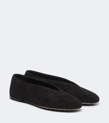 Ballerines en daim Intrecciato - Bottega Veneta - Modalova