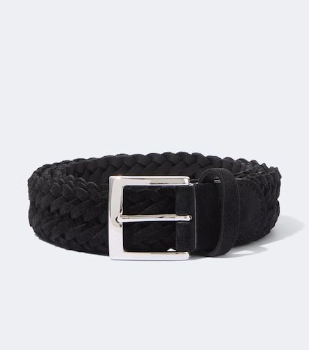 Kiton Ceinture tressée en daim - Kiton - Modalova