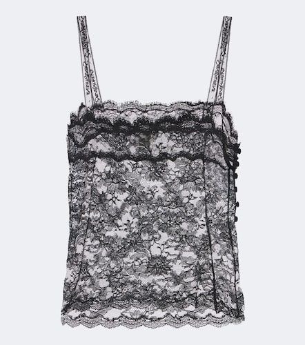 Saint Laurent Caraco en dentelle - Saint Laurent - Modalova
