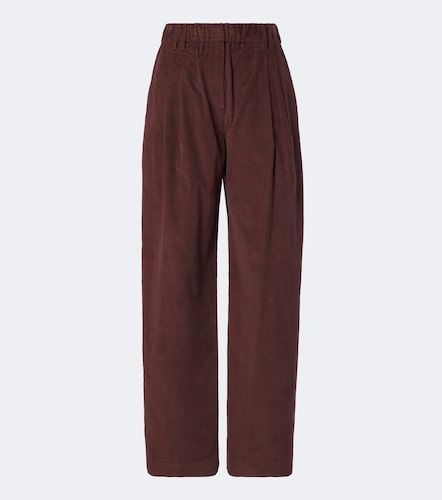 Pantalon ample Monili en coton et cachemire - Brunello Cucinelli - Modalova