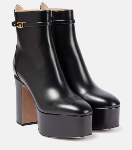 Bottines VLogo en cuir - Valentino Garavani - Modalova