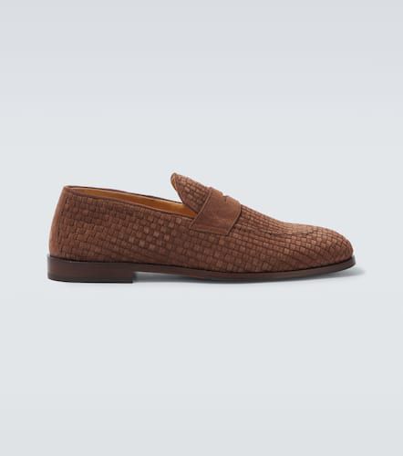 Mocassins en daim - Brunello Cucinelli - Modalova