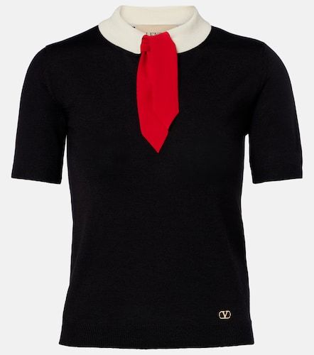 Pull Maglia VLogoen laine mélangée - Valentino Garavani - Modalova