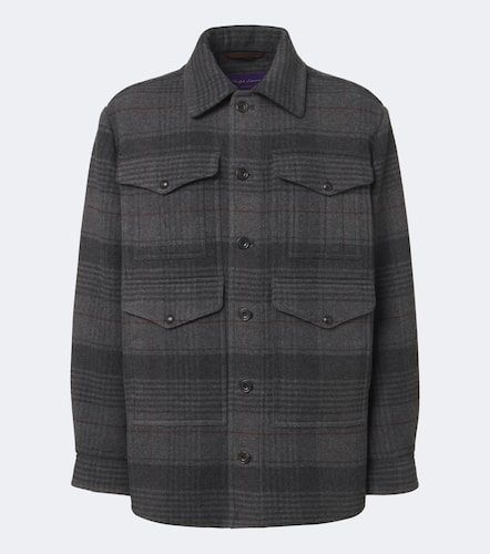 Surchemise Chancery en laine et cachemire - Ralph Lauren Purple Label - Modalova