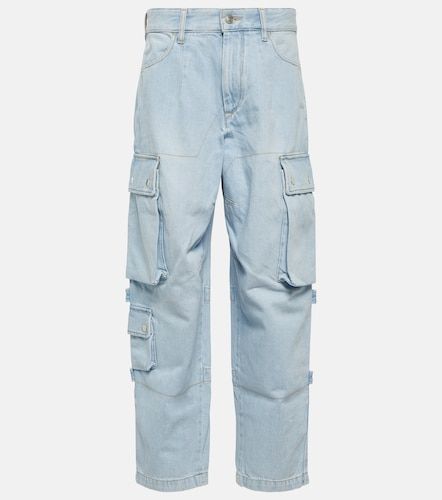 Pantalon cargo Elore en jean - Isabel Marant - Modalova