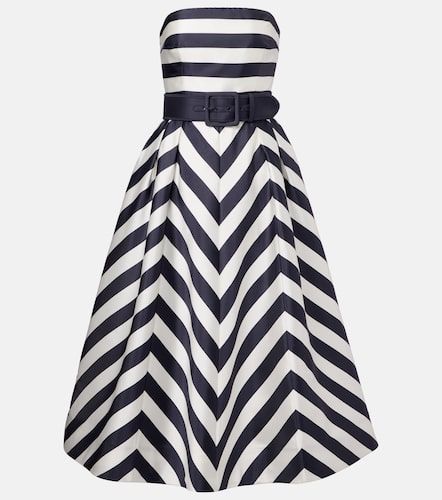 Robe midi Ariadne rayée - Rebecca Vallance - Modalova