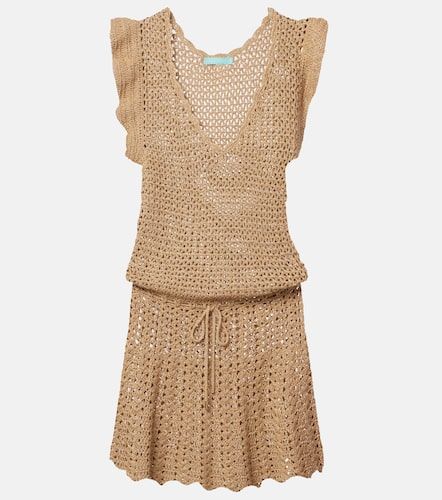 Robe Annalise en crochet lamé - Melissa Odabash - Modalova