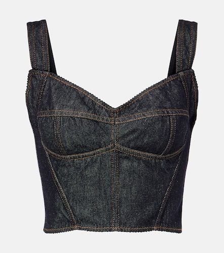 Dolce&Gabbana Top court en coton - Dolce&Gabbana - Modalova
