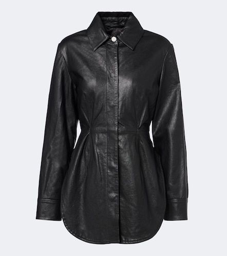 Sportmax Chemise en cuir et daim - Sportmax - Modalova