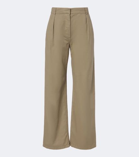 Pantalon ample Adler en coton et cachemire - The Row - Modalova