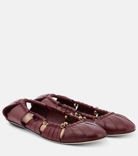 Chloé Ballerines Luna en cuir à ornements - Chloe - Modalova