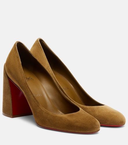 Escarpins Miss Sab 85 en daim - Christian Louboutin - Modalova
