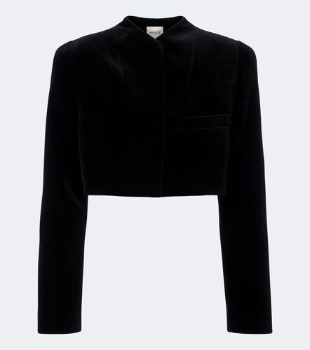 Veste courte Samo en velours de coton - Khaite - Modalova