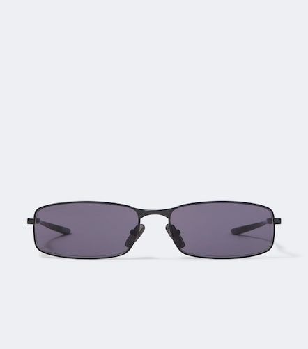 Lunettes de soleil rectangulaires à logo - Balenciaga - Modalova