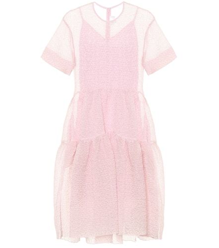 Robe en soie mélangée - Victoria Victoria Beckham - Modalova