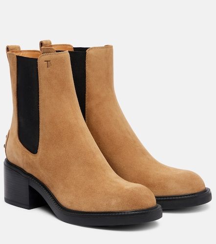 Bottines Chelsea en daim à ornements - Tod's - Modalova