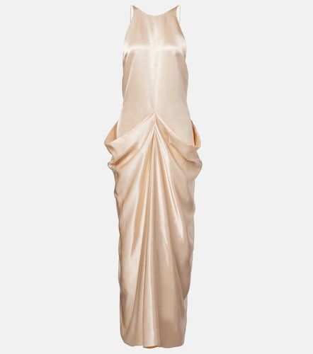 Khaite Robe longue en satin - Khaite - Modalova