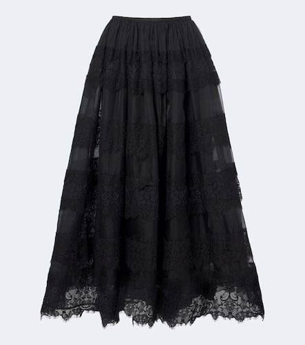 Elie Saab Jupe midi à dentelle - Elie Saab - Modalova