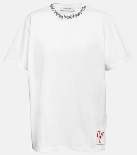 T-shirt en coton à ornements - Golden Goose - Modalova