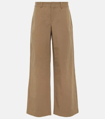 Pantalon ample à taille haute en coton - Vince - Modalova