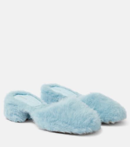 Khaite Mules Clio en shearling - Khaite - Modalova