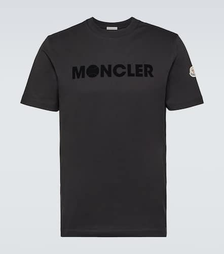Moncler T-shirt en coton mélangé - Moncler - Modalova