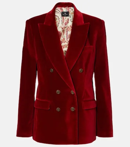 Etro Blazer en velours de coton - Etro - Modalova