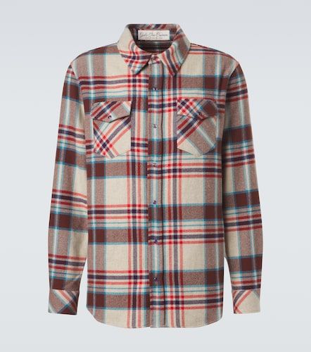 Chemise en cachemire à carreaux avec améthyste - God's True Cashmere - Modalova