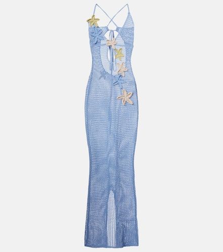 Robe longue Hilsa en lamé à appliqués - Bananhot - Modalova