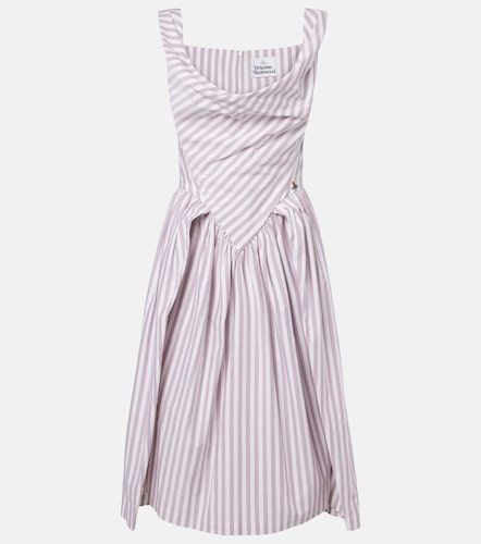 Robe Sunday en coton à rayures - Vivienne Westwood - Modalova