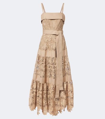 Elie Saab Robe longue en guipure - Elie Saab - Modalova