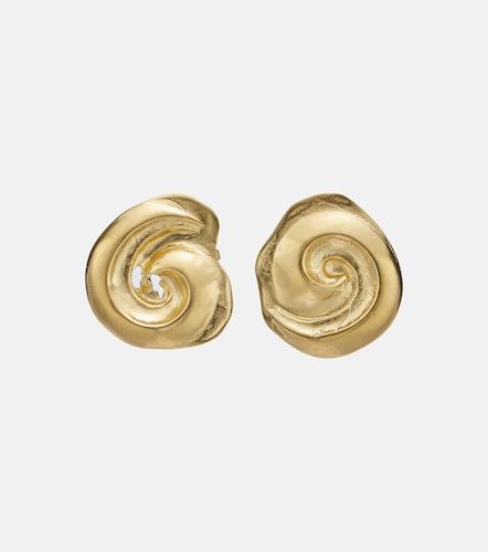 Boucles d'oreilles en plaqué or 24 ct - Ysso - Modalova
