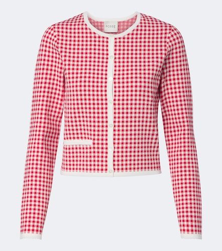 Cardigan Micah à carreaux vichy - Posse - Modalova