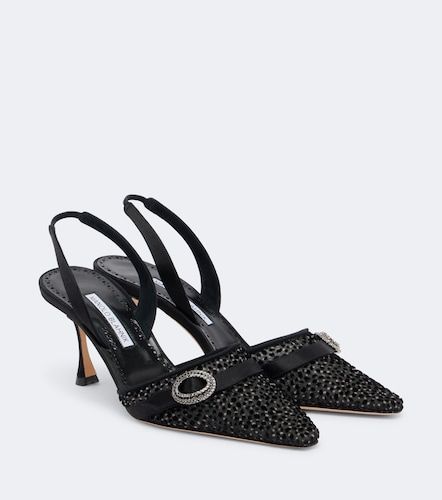 Escarpins slingback Zutosli à ornements - Manolo Blahnik - Modalova