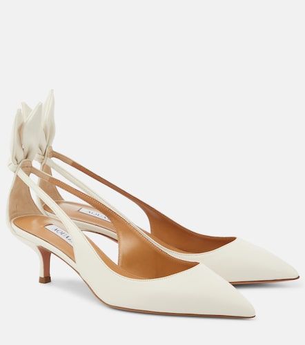 Escarpins Bow Tie 50 en cuir - Aquazzura - Modalova