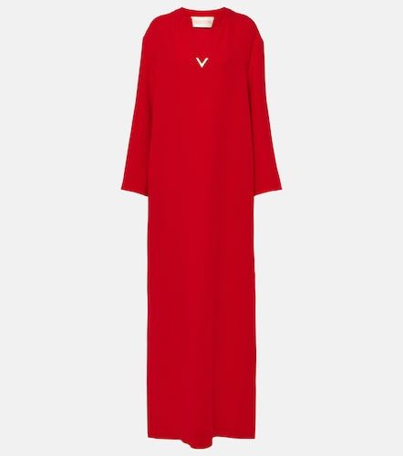Robe longue en soie - Valentino Garavani - Modalova