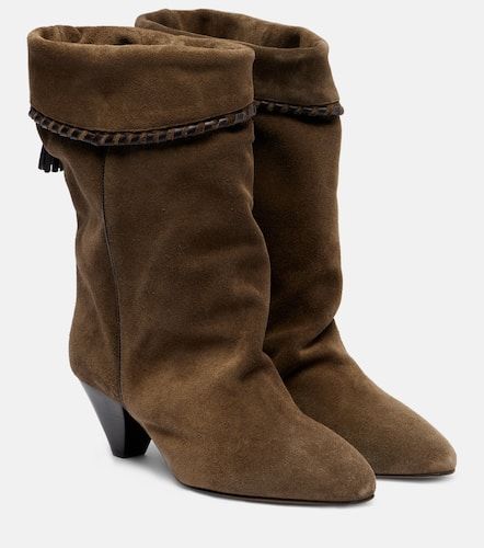 Bottines Dalby 55 en daim - Isabel Marant - Modalova