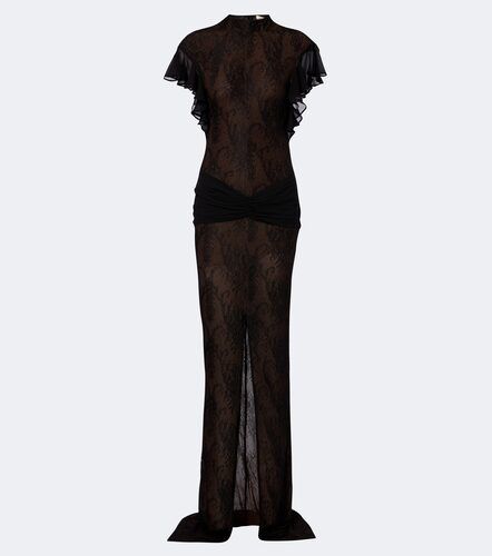 Robe longue Omero en dentelle - De La Vali - Modalova