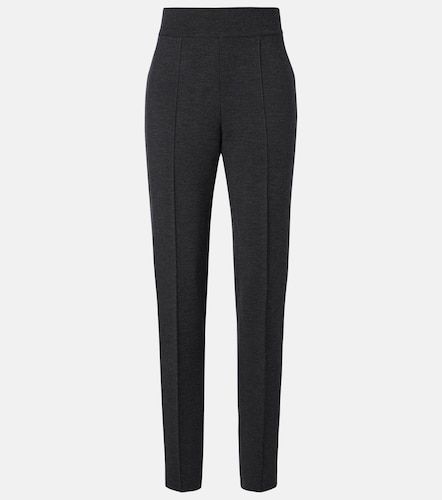 Alaïa Pantalon fuselé en laine mélangée - Alaia - Modalova