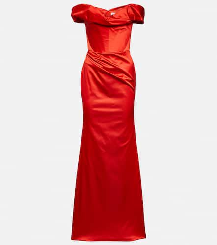 Robe longue à encolure bardot - Vivienne Westwood - Modalova