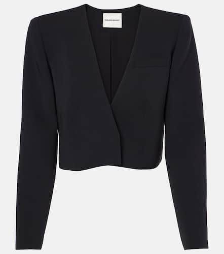 Veste raccourcie en soie et laine - Roland Mouret - Modalova