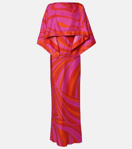 Pucci Robe longue Iride en soie - Pucci - Modalova