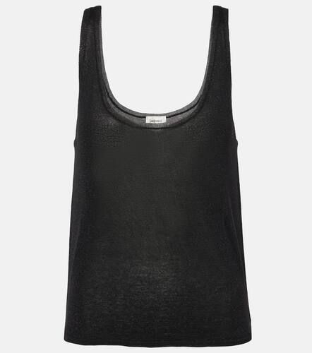 Saint Laurent Top en lamé - Saint Laurent - Modalova