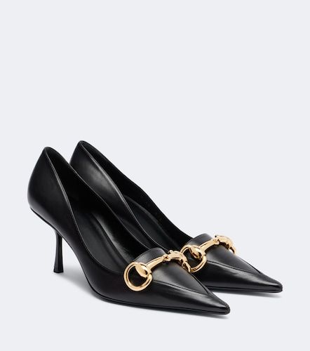 Escarpins Boulevard Horsebit en cuir - Gucci - Modalova