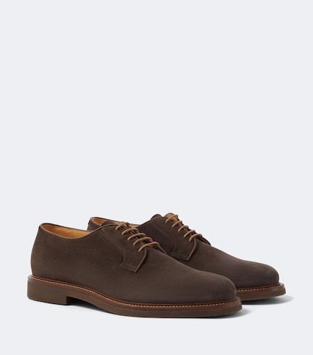 Brunello Cucinelli Derbies en daim - Brunello Cucinelli - Modalova