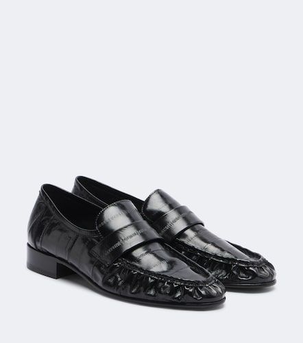 Mocassins Soft Two en cuir d'anguille - The Row - Modalova