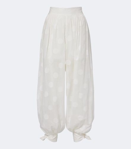 Pantalon ballon Solstice en coton à pois - Zimmermann - Modalova